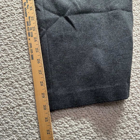 Coldwater Creek Classic Fit Gray Knit Pull On Pants Elastic Waist Womens XL 16 - Picture 6 of 6
